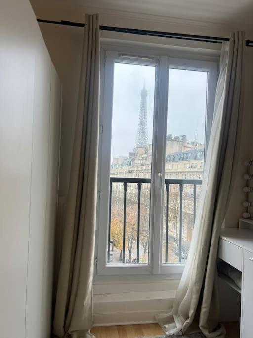 Appartement Paris Vue Tour Eiffel Trocadero Экстерьер фото