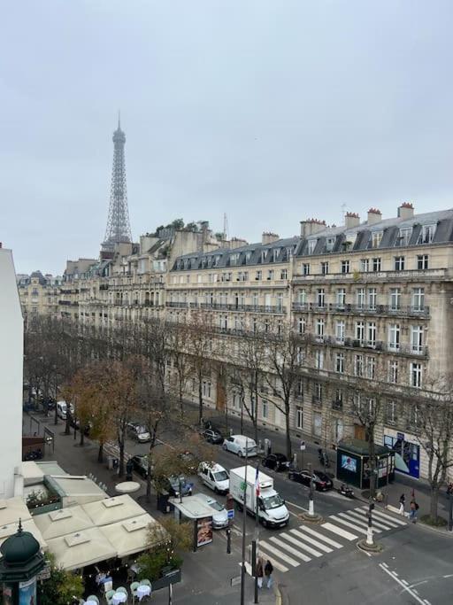 Appartement Paris Vue Tour Eiffel Trocadero Экстерьер фото